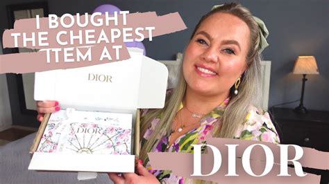 what is the cheapest thing from dior|cheapest thing at Dior.